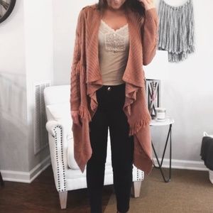 Fringe Cardigan